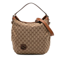 Medium GG Canvas Brick Lane Convertible Hobo