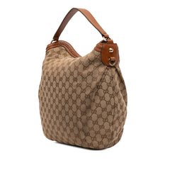 Medium GG Canvas Brick Lane Convertible Hobo