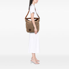 Medium GG Canvas Brick Lane Convertible Hobo