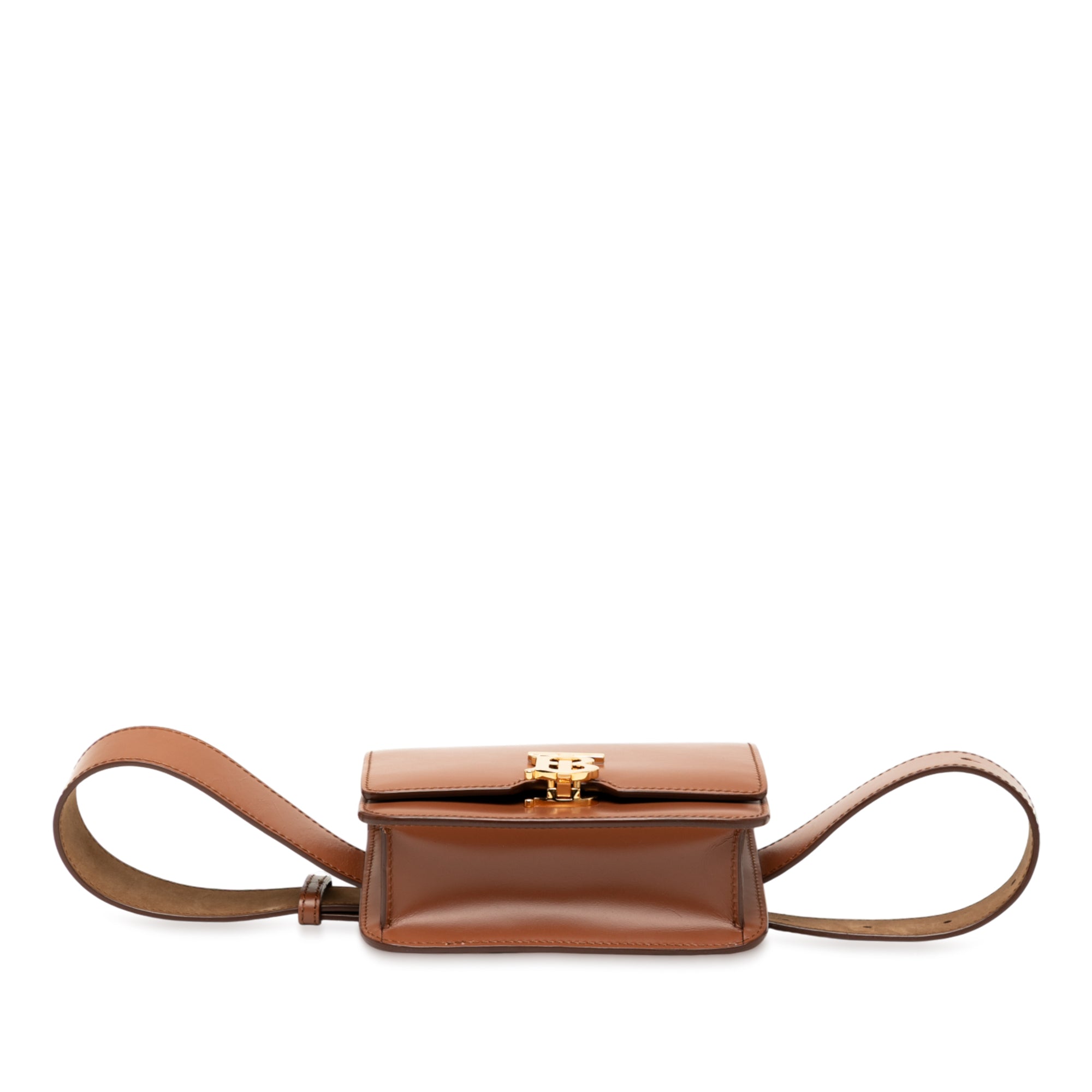 Leather TB Belt Bag