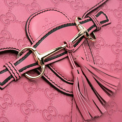 Large Guccissima Emily Shoulder Bag