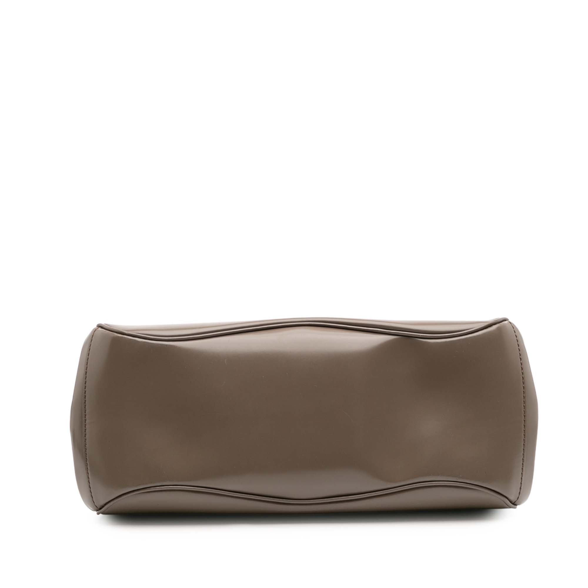 Medium Smooth Calfskin Bamboo Lady Lock Handbag