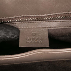 Medium Smooth Calfskin Bamboo Lady Lock Handbag