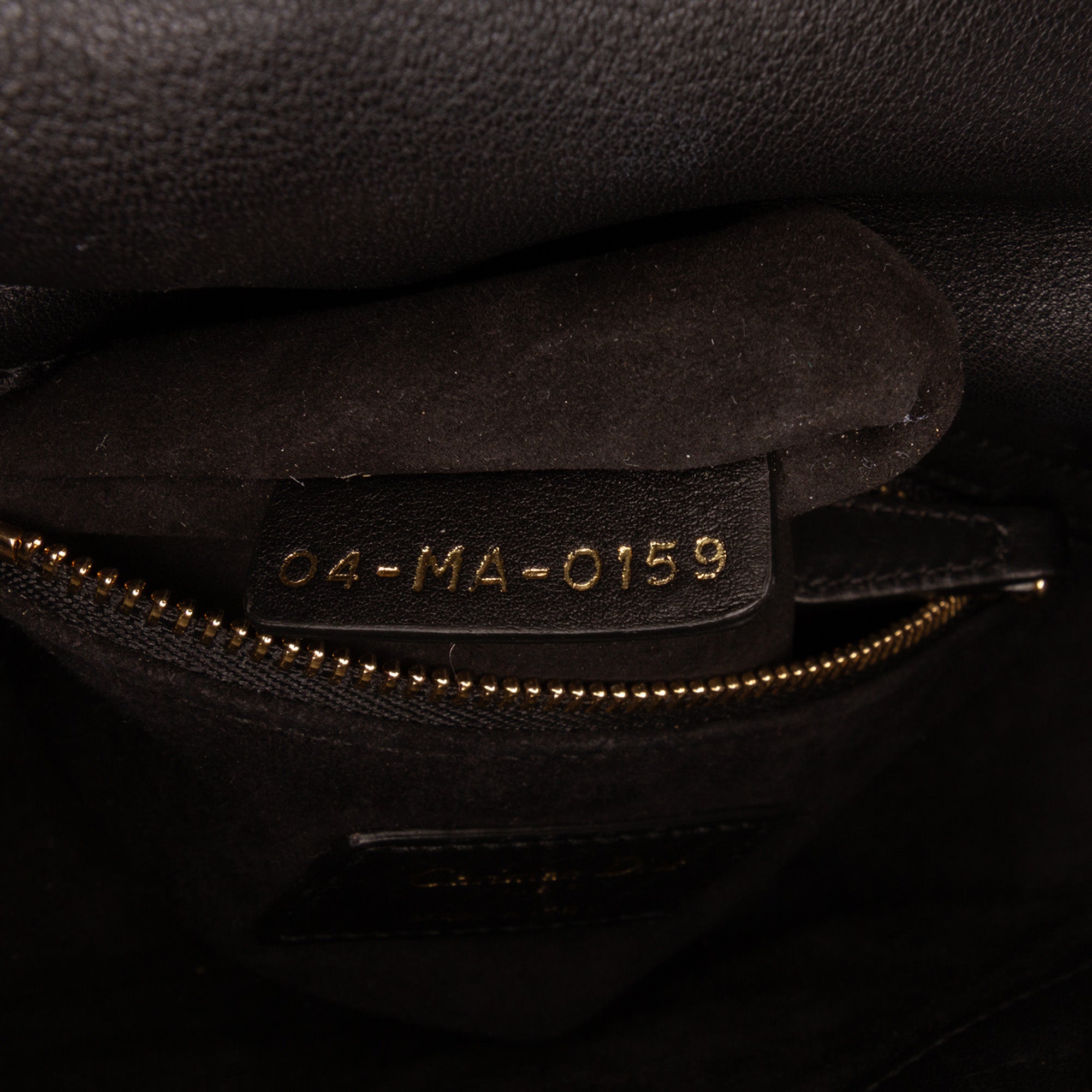 Mini Calfskin Beaded Embroidered Lady Dior