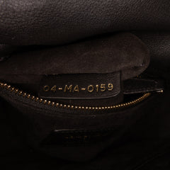 Mini Calfskin Beaded Embroidered Lady Dior