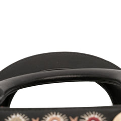Mini Calfskin Beaded Embroidered Lady Dior