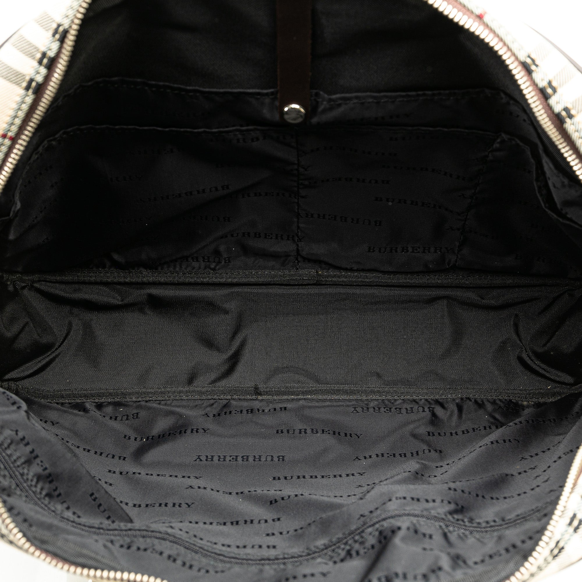 House Check Canvas Business Bag