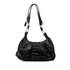 Leather Nadja Rose Petal Shoulder Bag