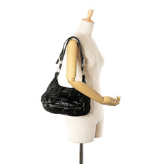 Leather Nadja Rose Petal Shoulder Bag