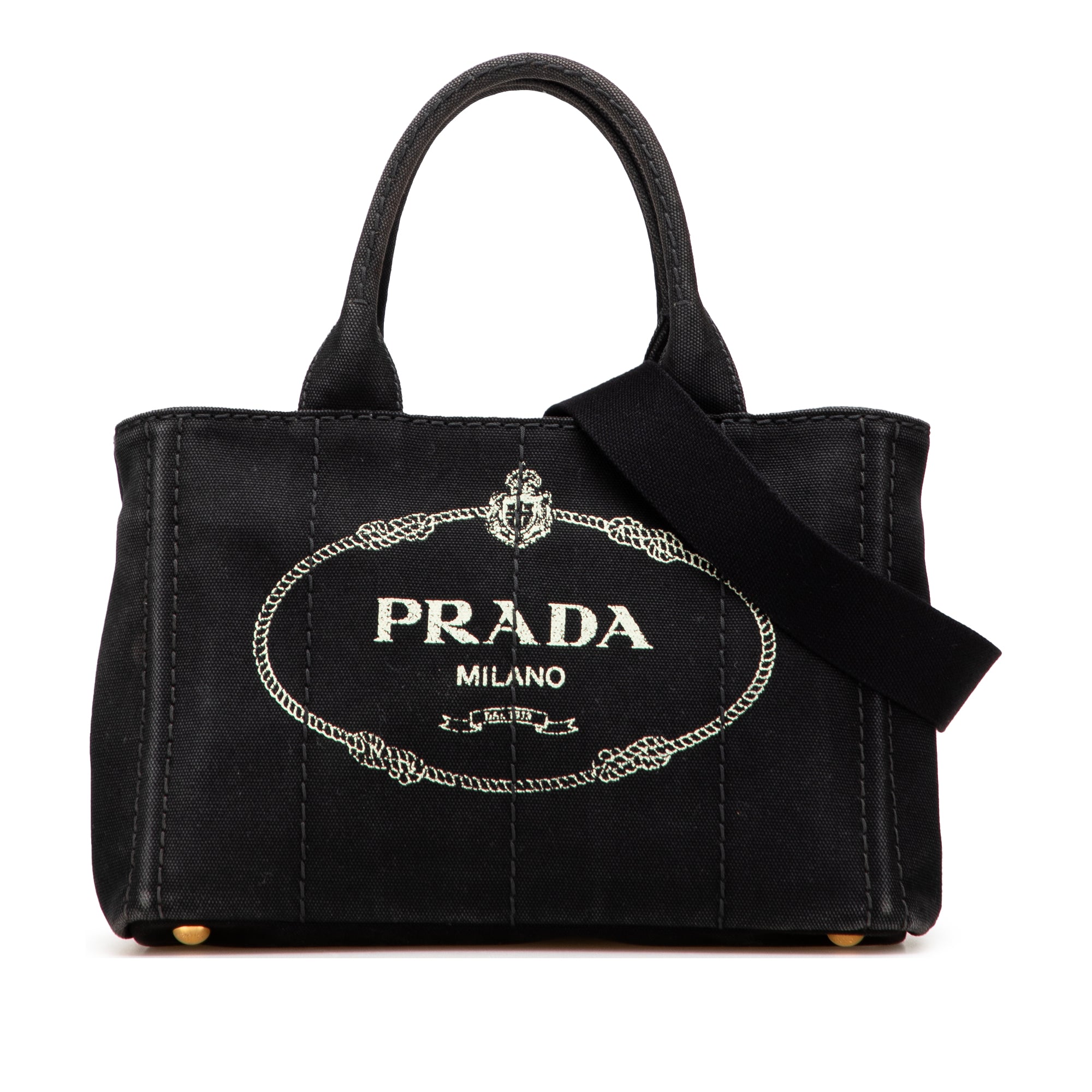 Small Canvas Canapa Logo Satchel