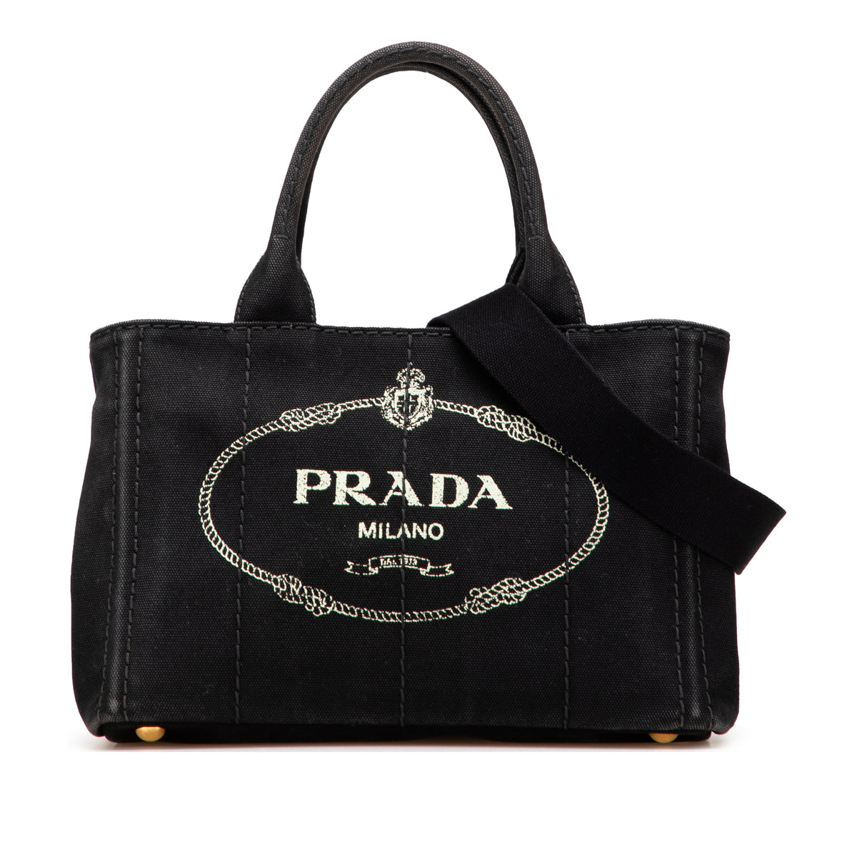 Small Canvas Canapa Logo Satchel