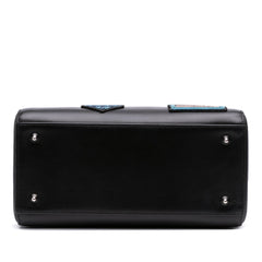 Medium Calfskin Patch Embellished Lady Dior