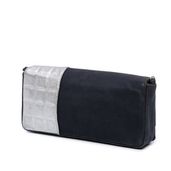 Multicolor Canvas and Leather No.5 Flap