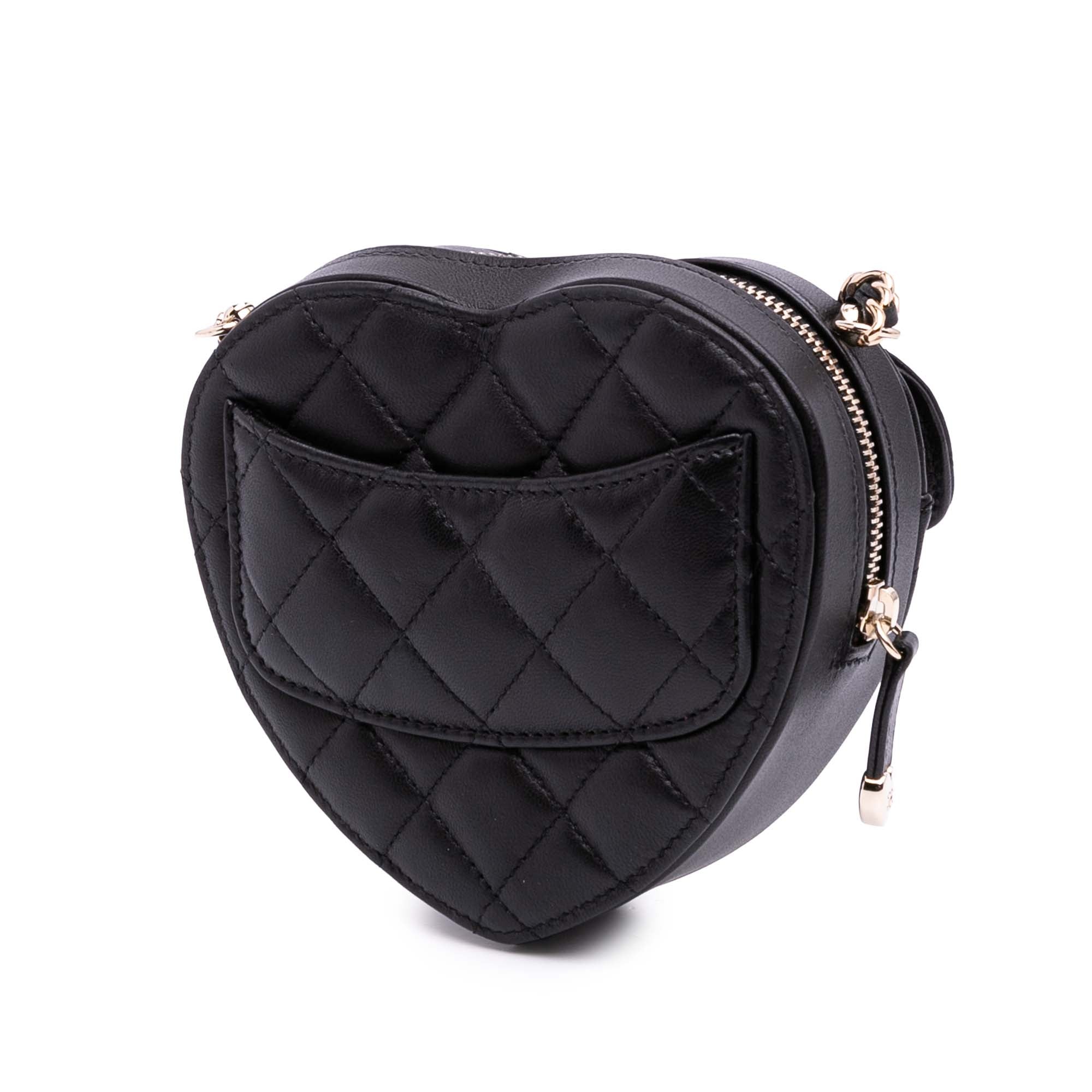 Mini Lambskin CC in Love Heart Crossbody
