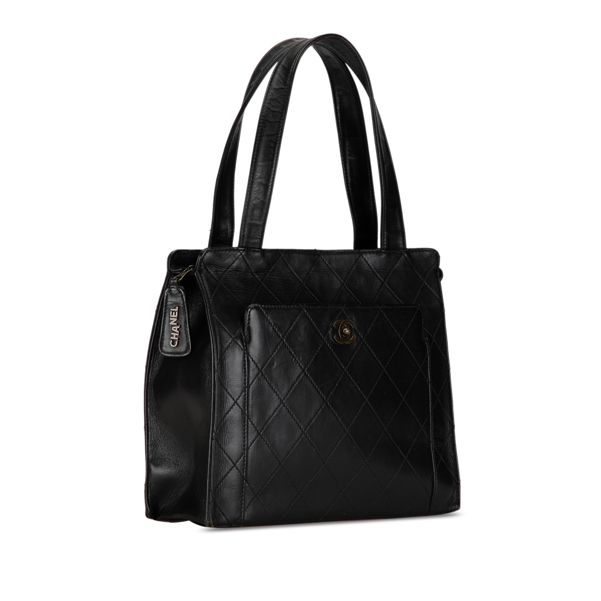 CC Quilted Calfskin Tote