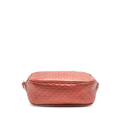Metallic Microguccissima Sunshine Disco Camera Bag