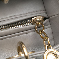 Medium Lambskin Cannage Lady Dior