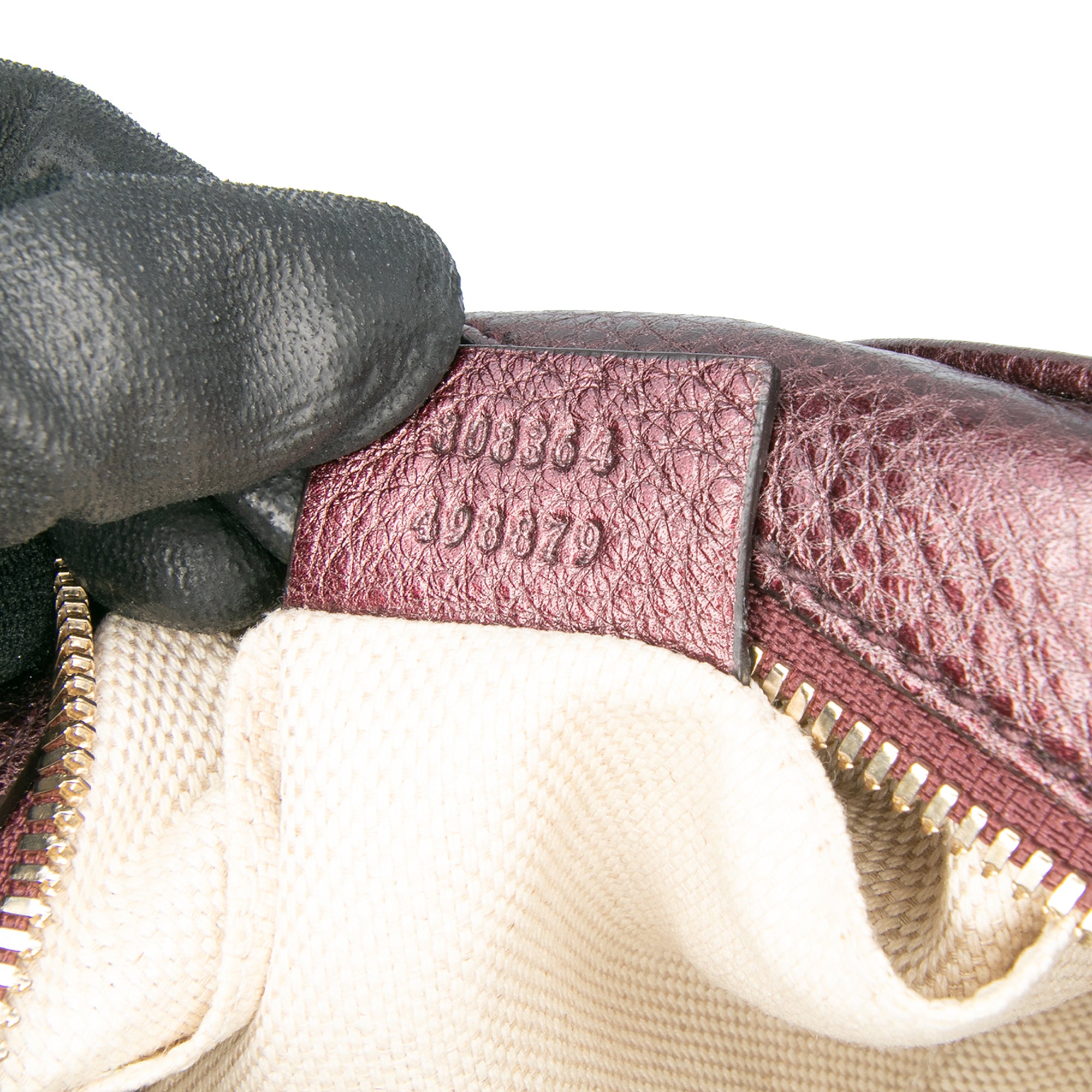 Metallic Leather Soho Disco Crossbody