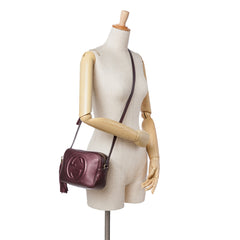 Metallic Leather Soho Disco Crossbody