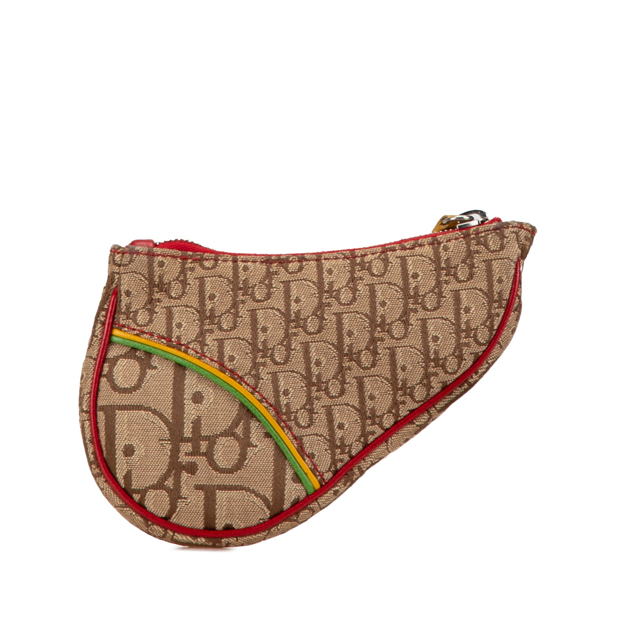 Diorissimo Rasta Saddle Coin Pouch