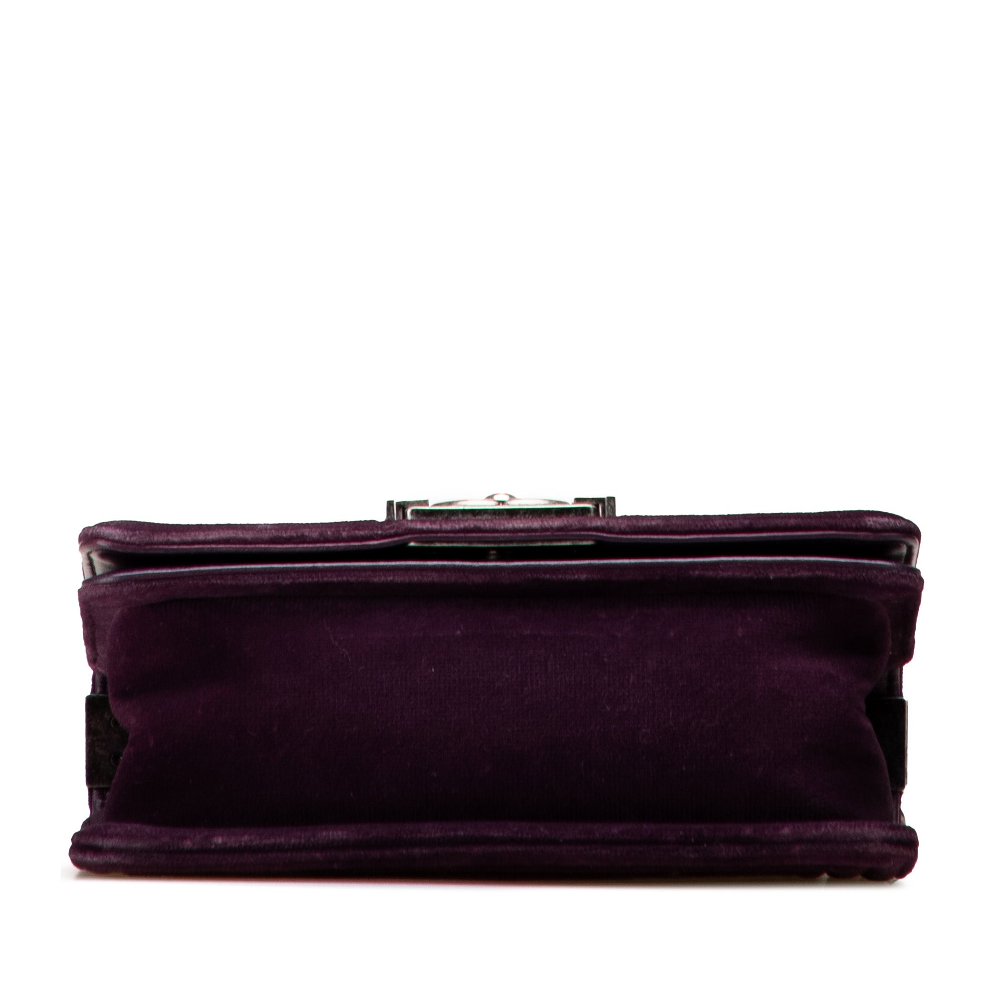 Small Quilted Velvet Boy Flap