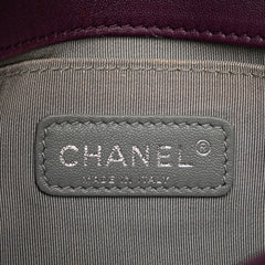 Small Quilted Velvet Boy Flap