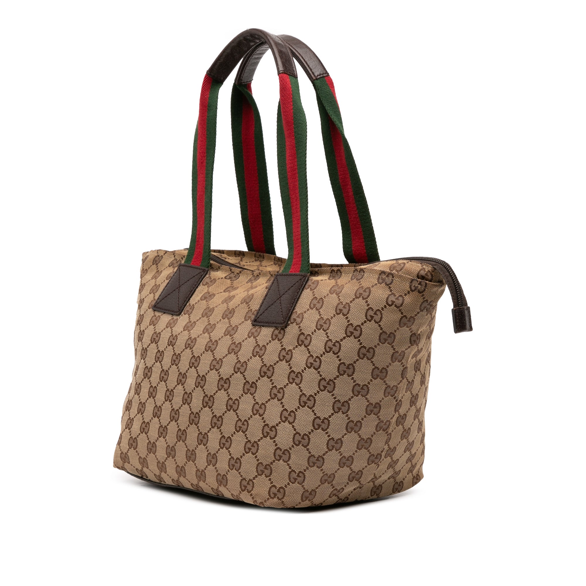 GG Canvas Web Tote