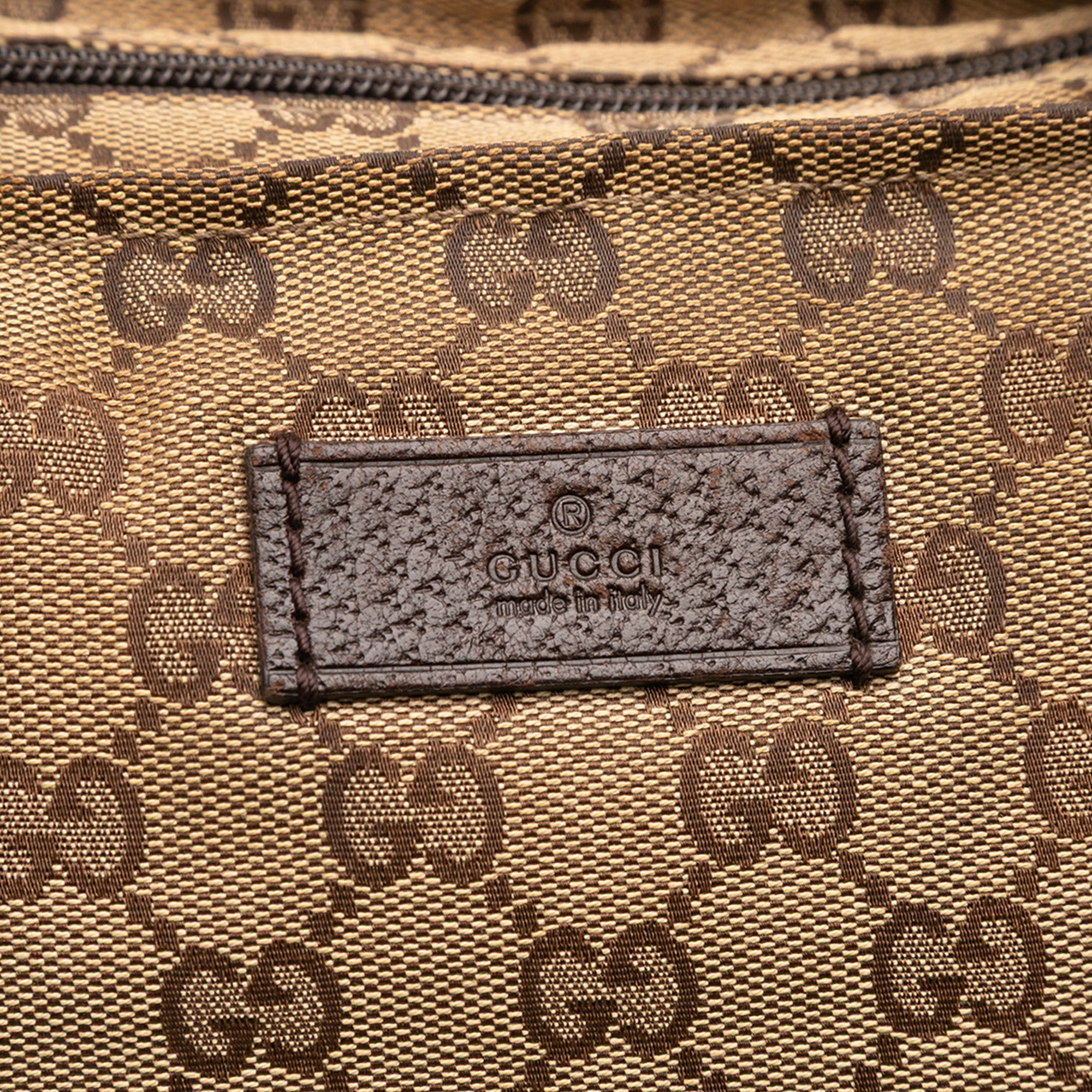 GG Canvas Web Tote
