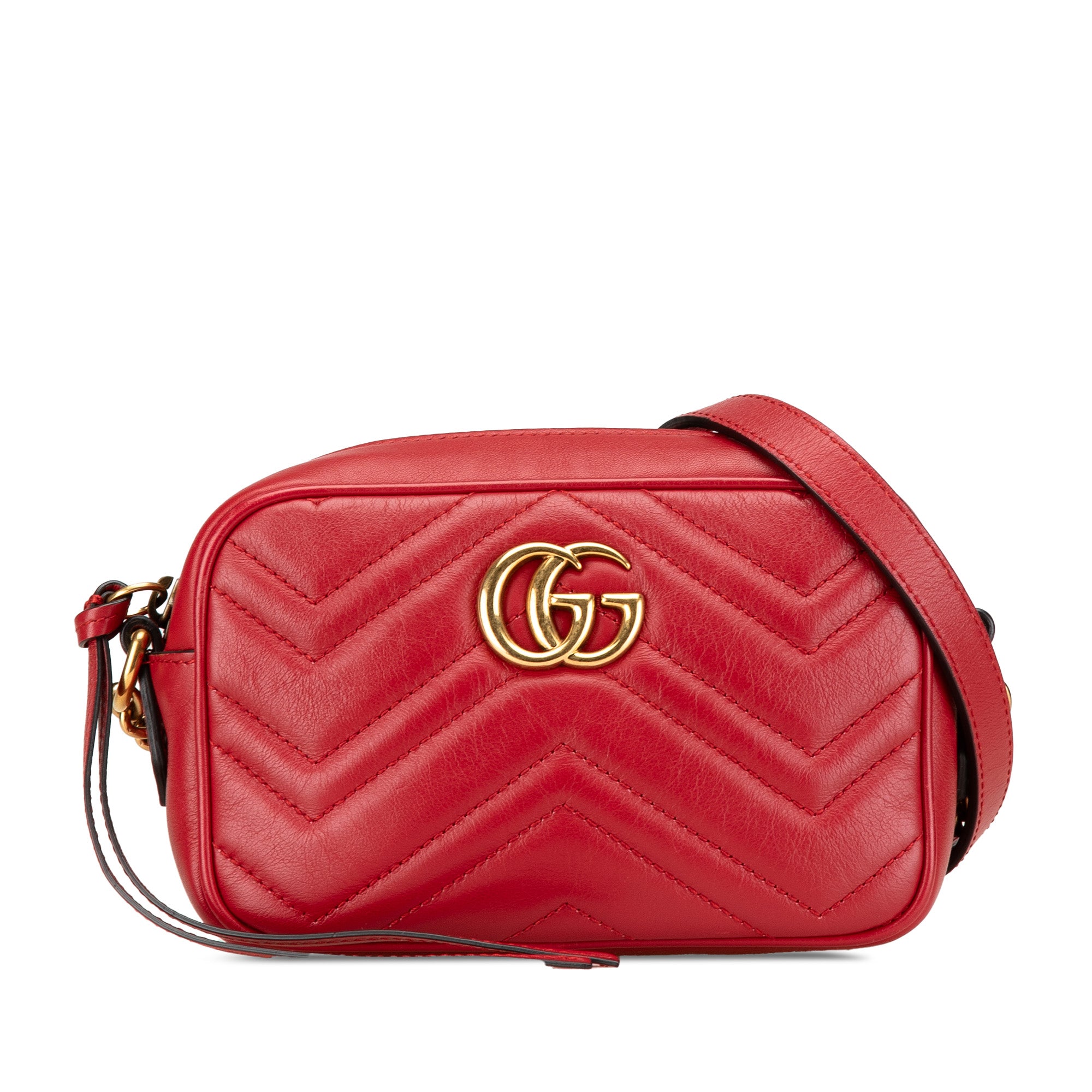 Mini GG Marmont Matelasse Leather Crossbody