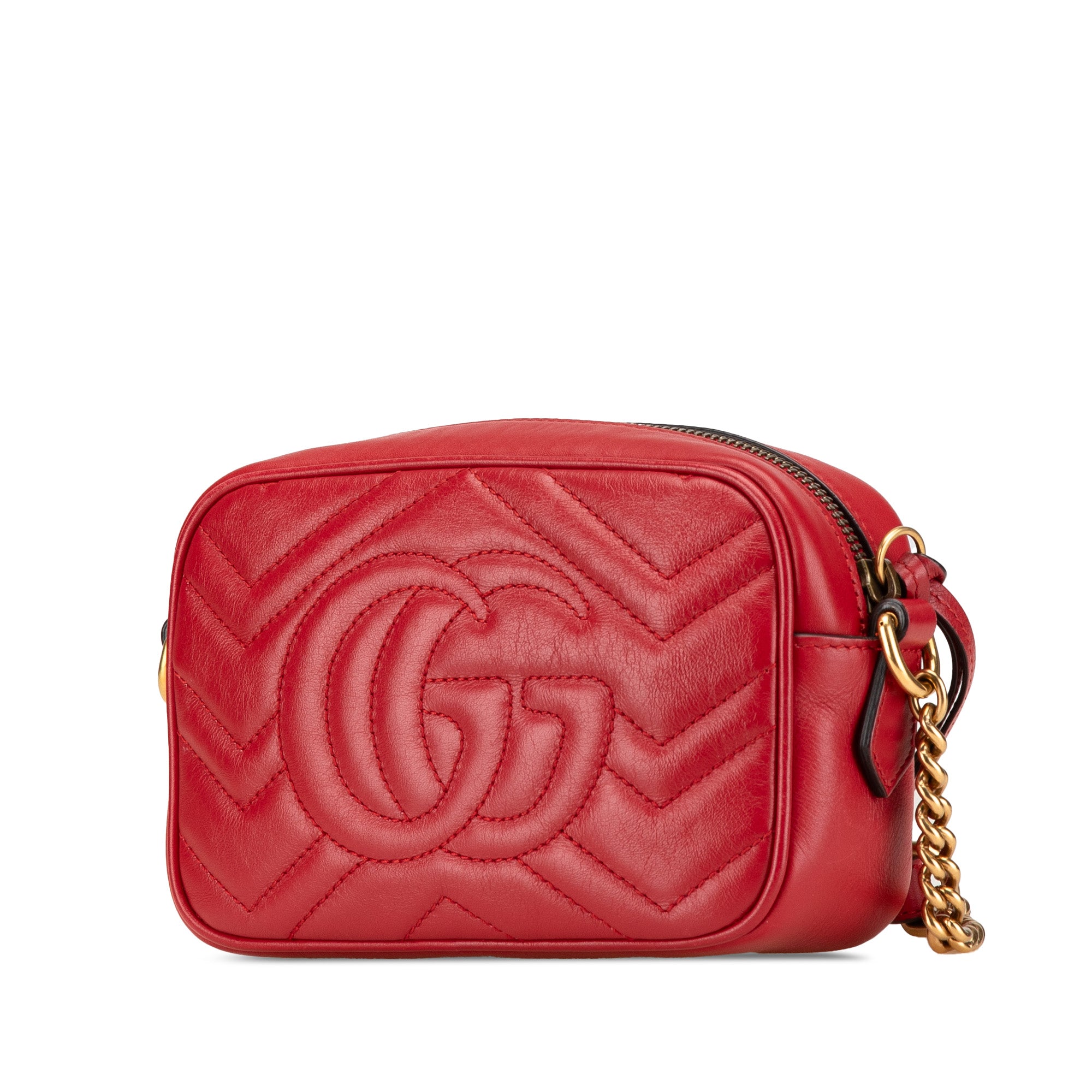 Mini GG Marmont Matelasse Leather Crossbody