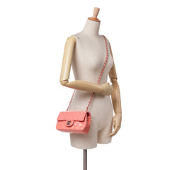 Mini Rectangular Classic Patent Single Flap