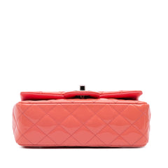 Mini Rectangular Classic Patent Single Flap