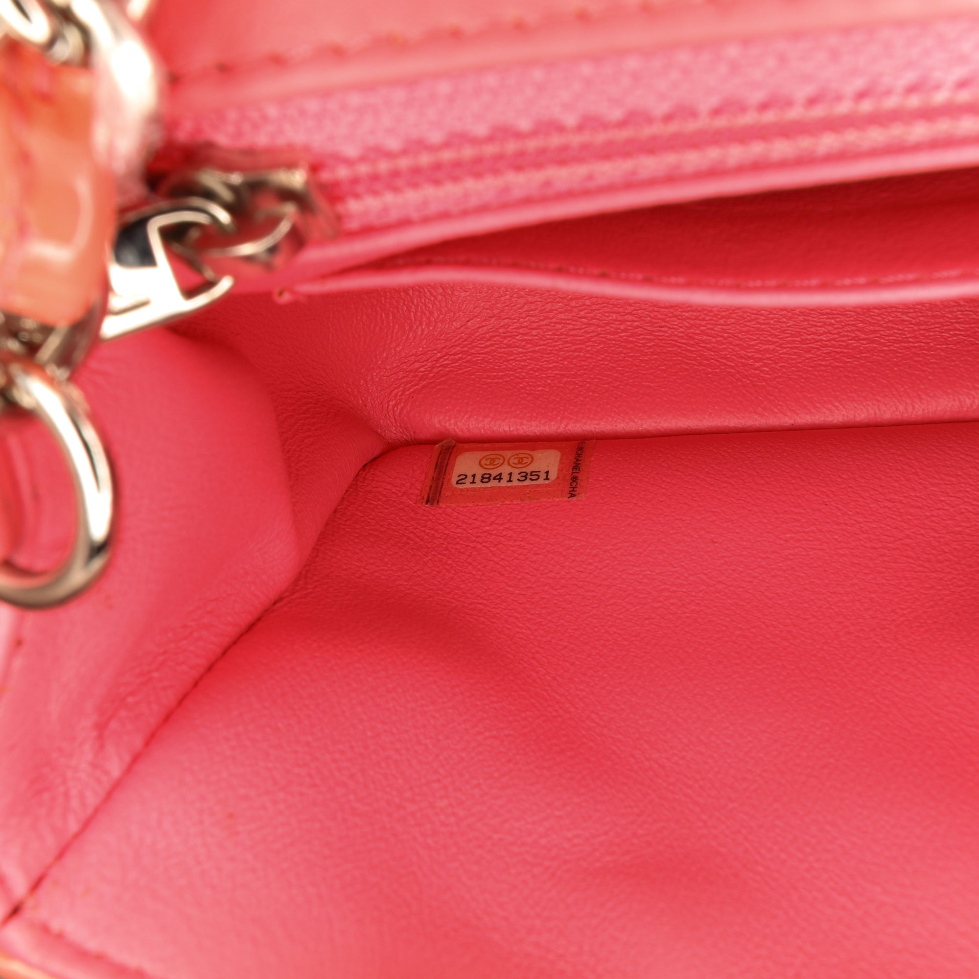 Mini Rectangular Classic Patent Single Flap