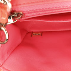 Mini Rectangular Classic Patent Single Flap