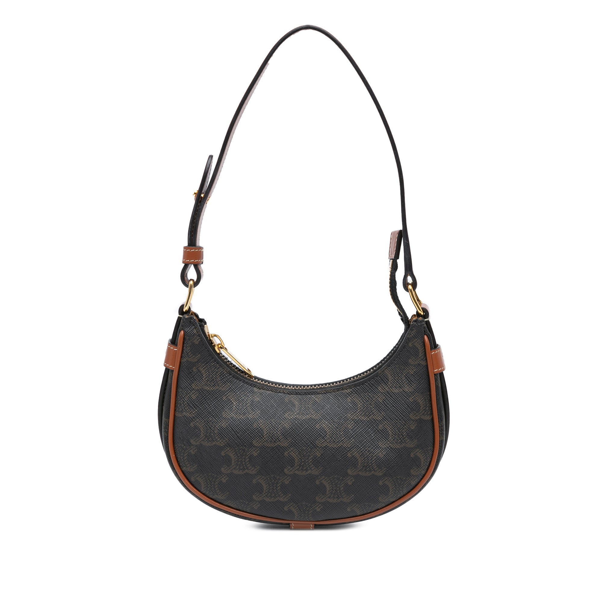 Mini Triomphe Coated Canvas Ava Shoulder Bag