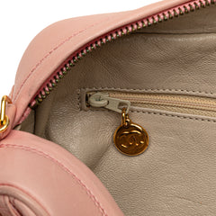 CC Quilted Lambskin Camera Crossbody