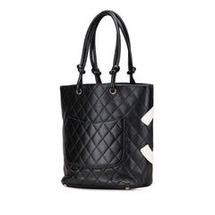 Medium Lambskin Cambon Ligne Tote
