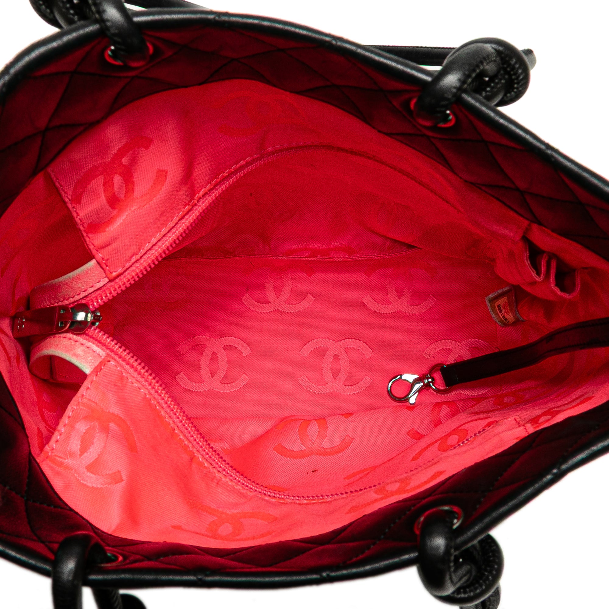 Medium Lambskin Cambon Ligne Tote