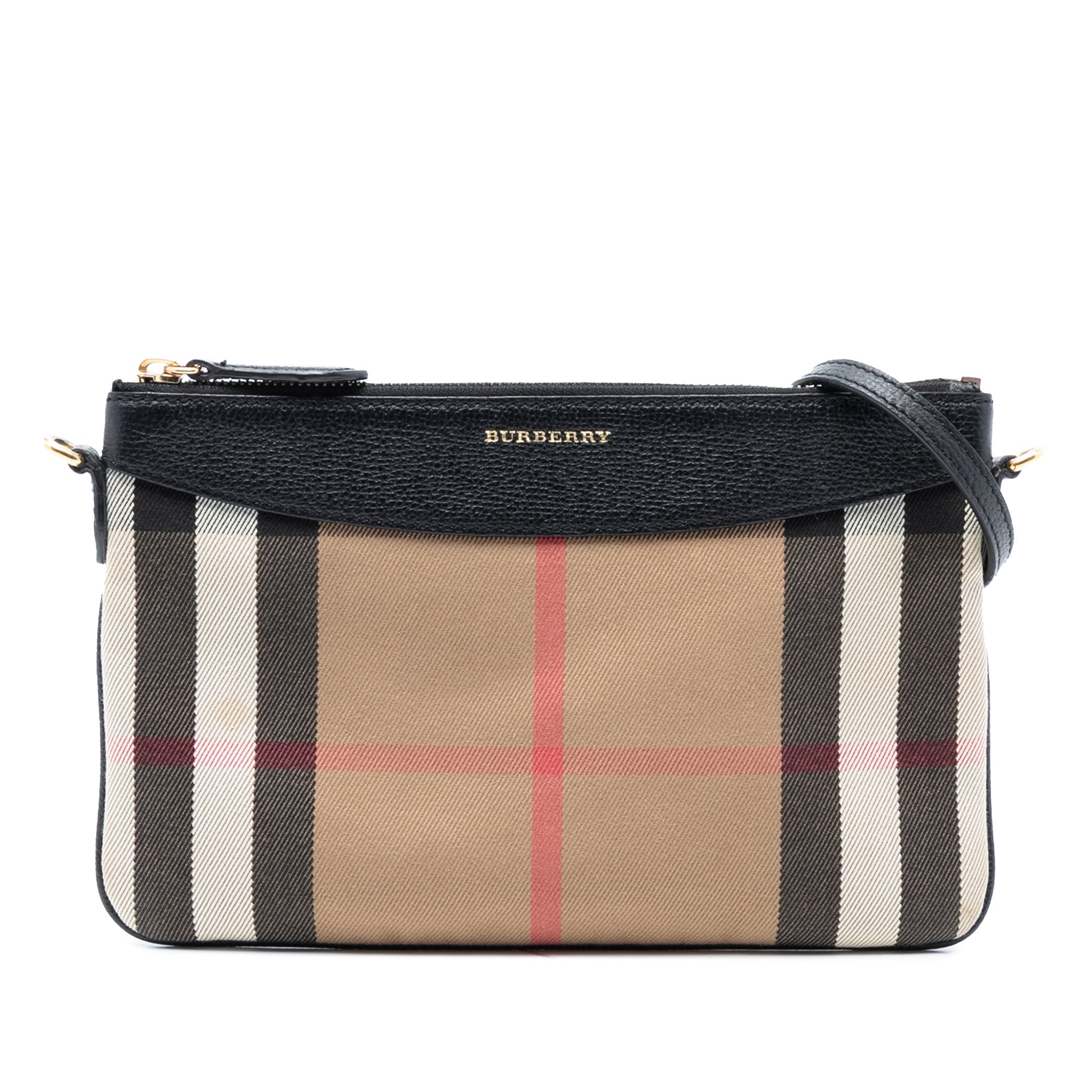 Mega Check Canvas Peyton Crossbody
