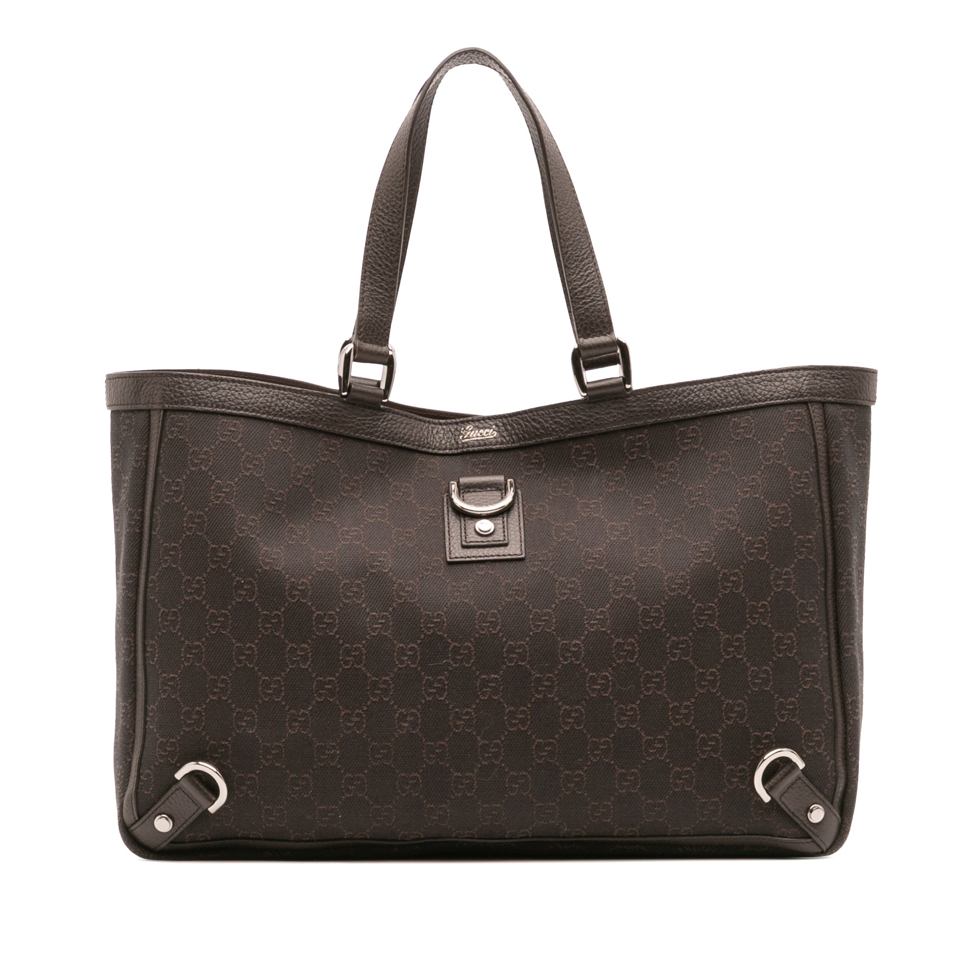 GG Denim Abbey D Ring Tote