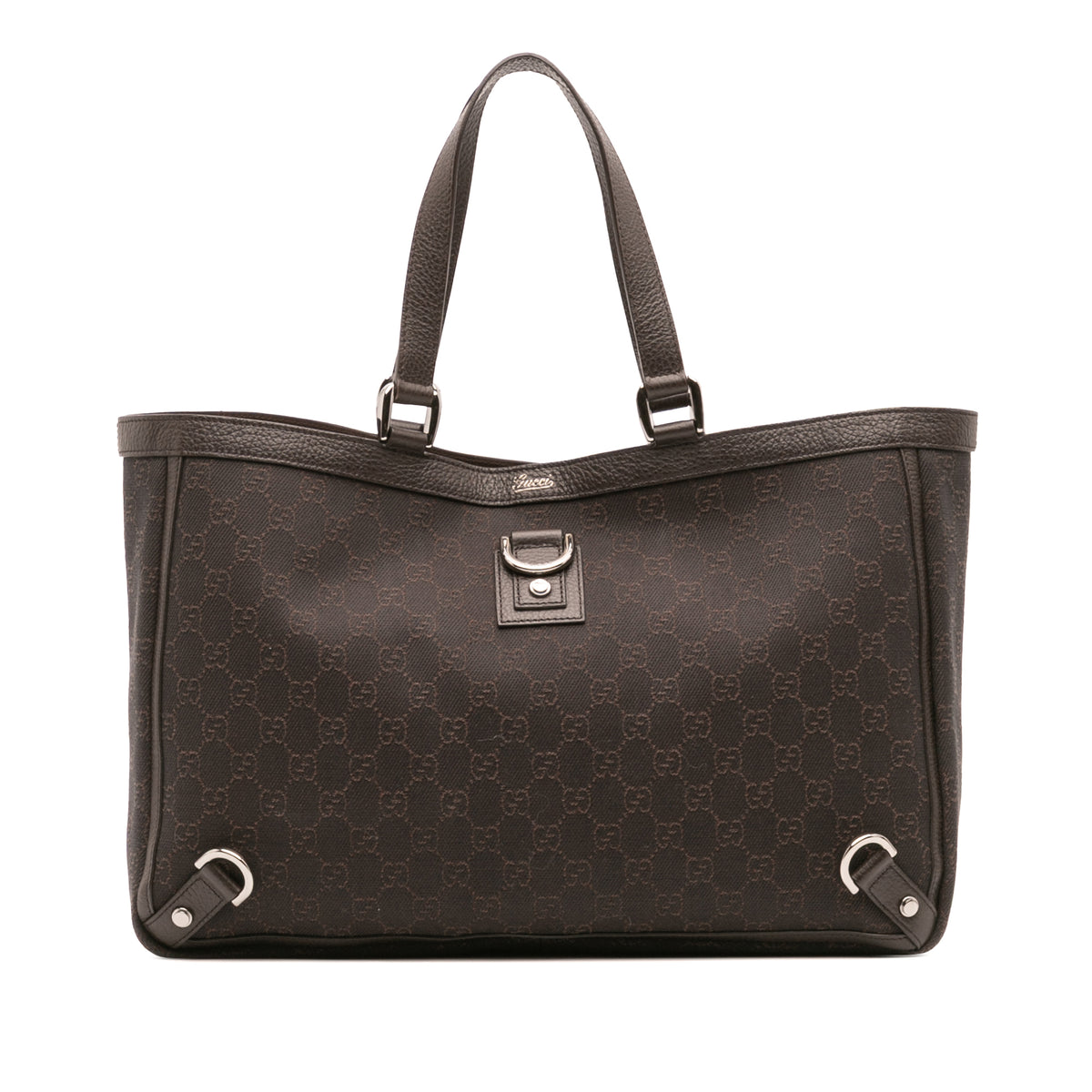 GG Denim Abbey D Ring Tote