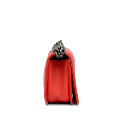 Medium Calfskin Chevron Boy Flap