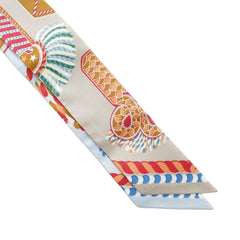 Epaulettes de Gala Silk Twilly Scarf