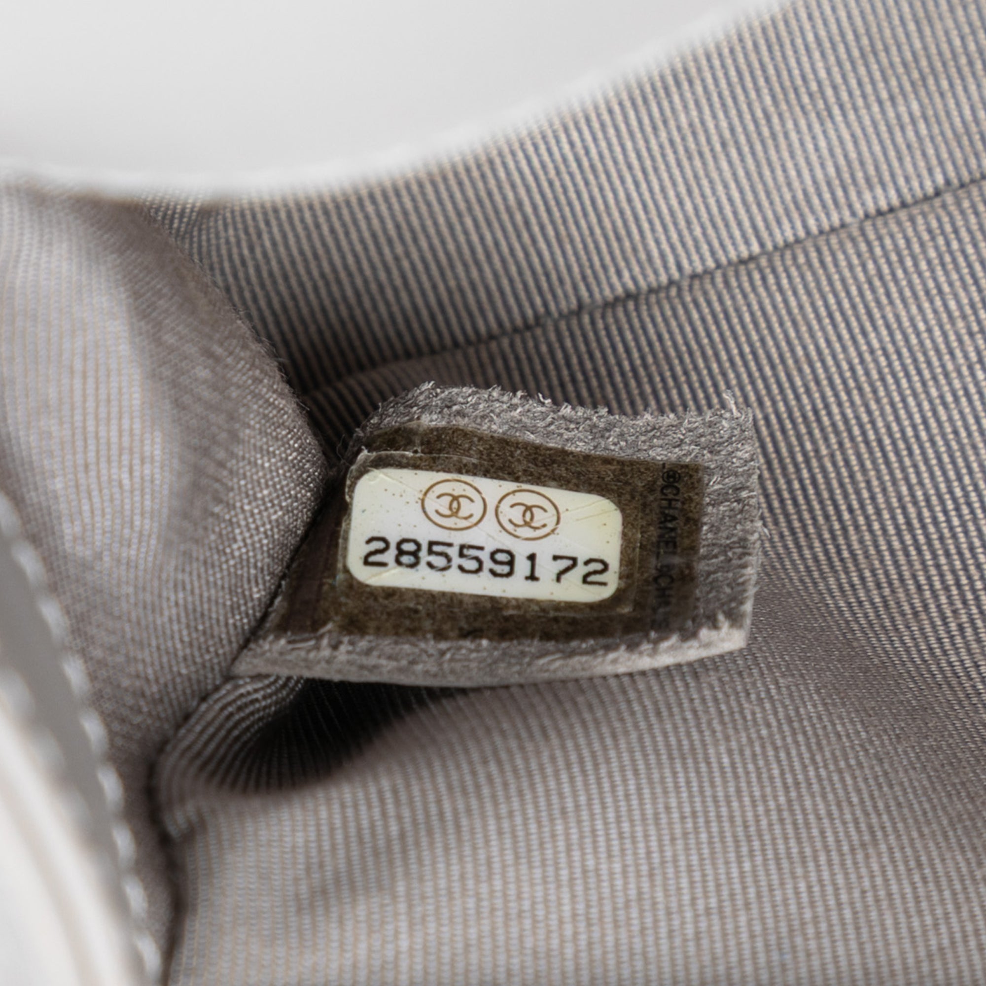 Small Chevron Stitched Calfskin Boy Flap