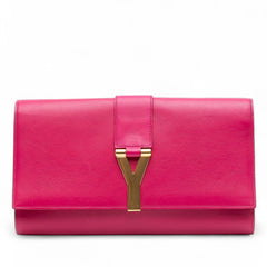 Leather Chyc Ligne Clutch