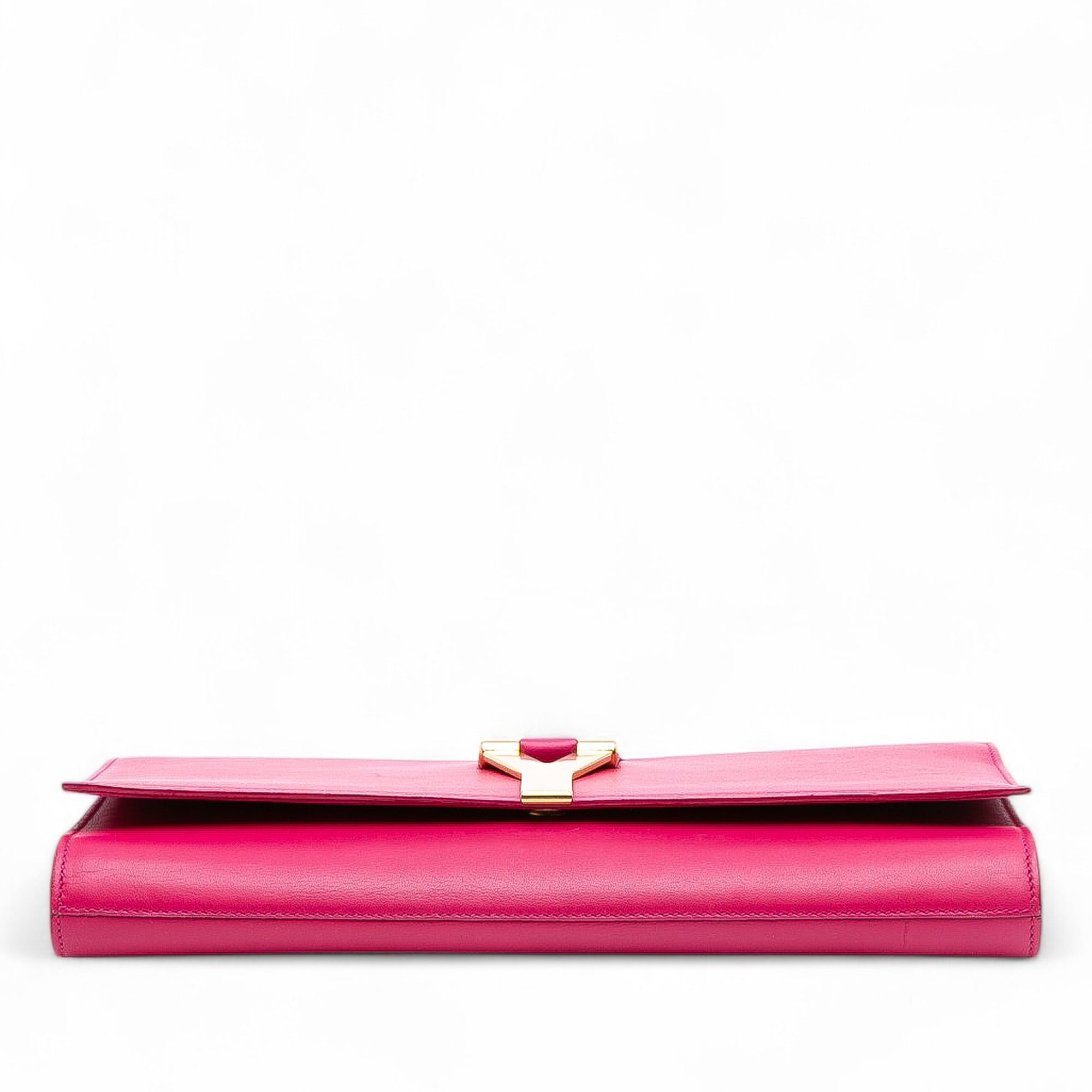 Leather Chyc Ligne Clutch