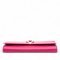 Leather Chyc Ligne Clutch