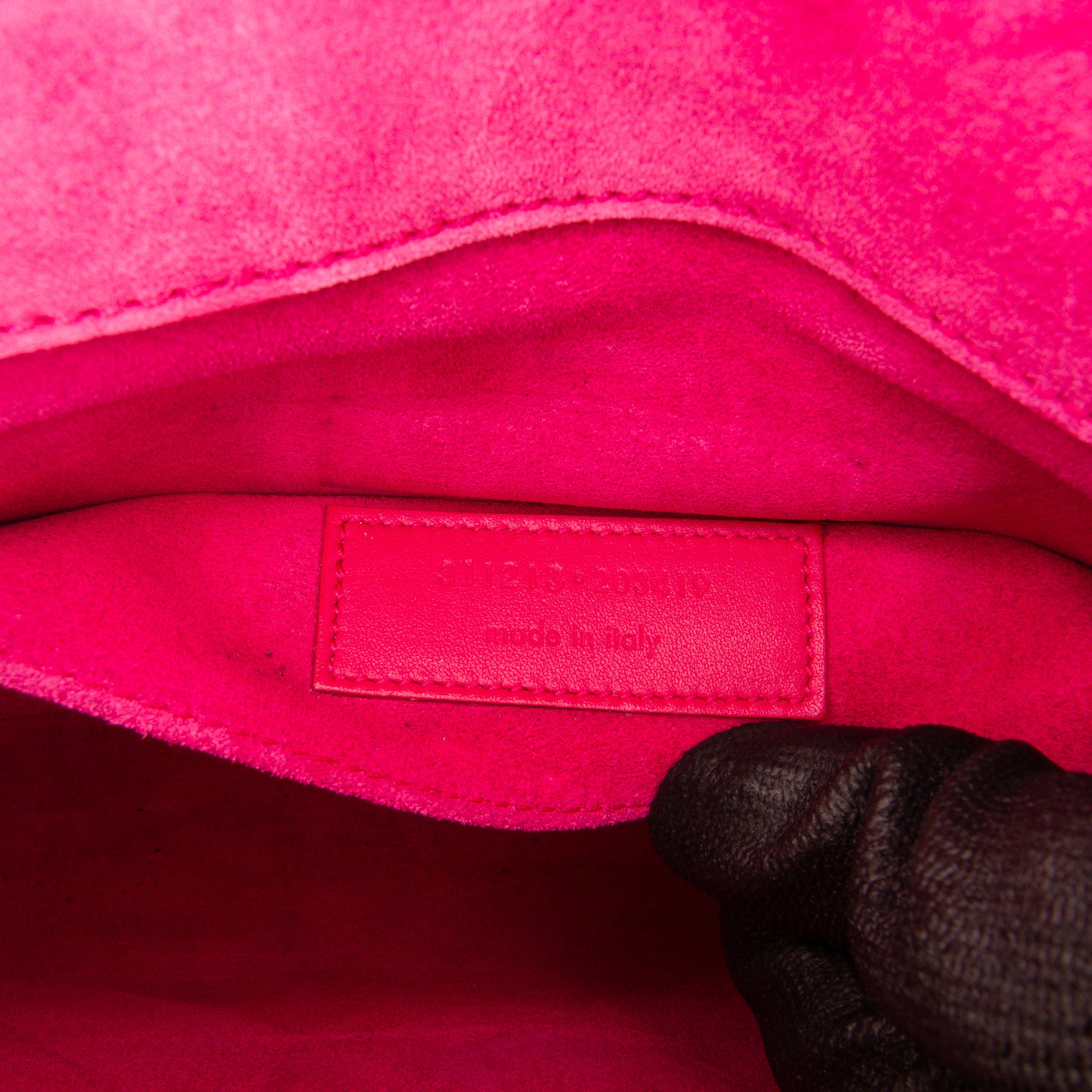 Leather Chyc Ligne Clutch