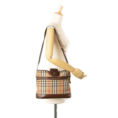 Haymarket Check Canvas Shoulder Bag