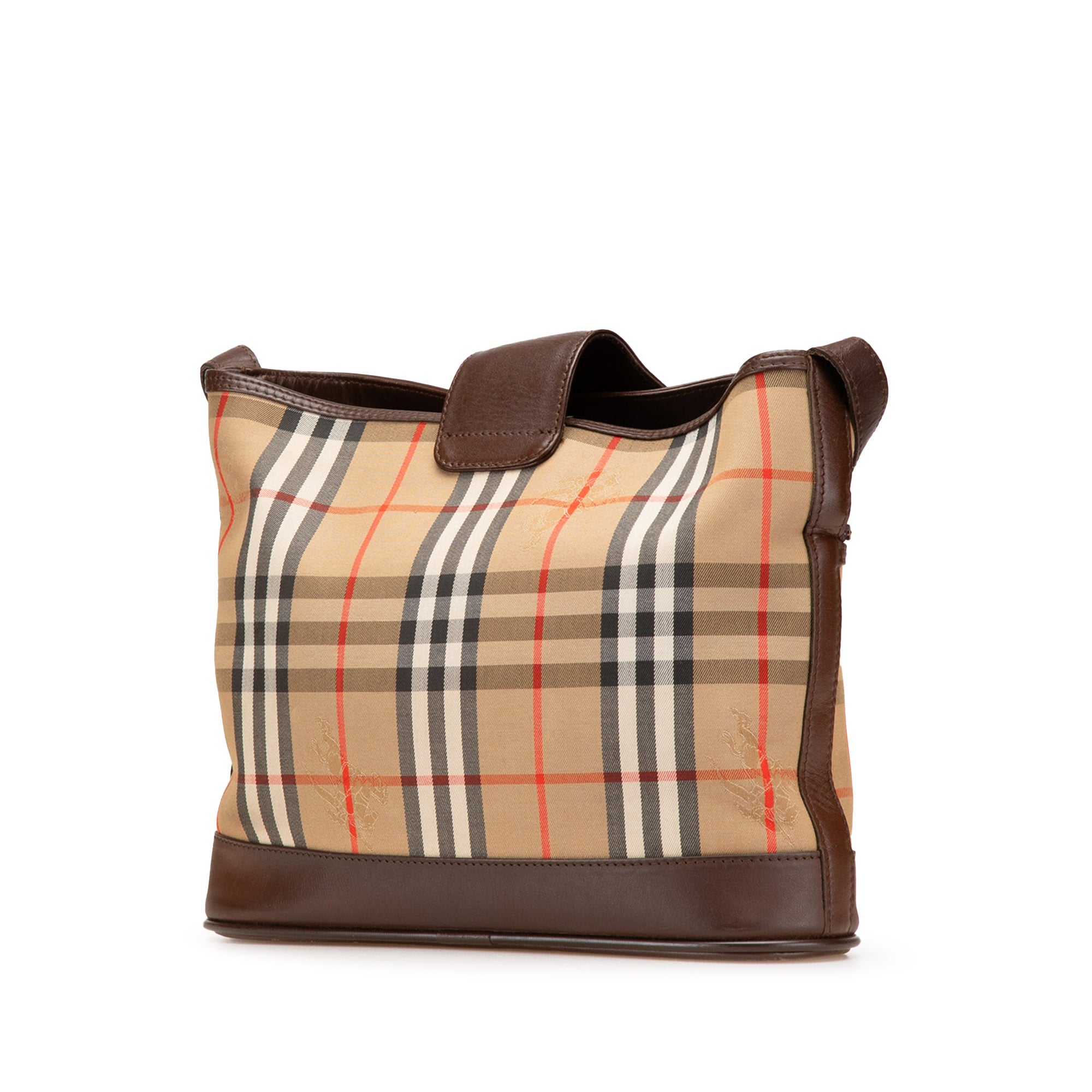 Haymarket Check Canvas Shoulder Bag